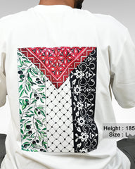 Blossom of Palestine Oversized T-shirt