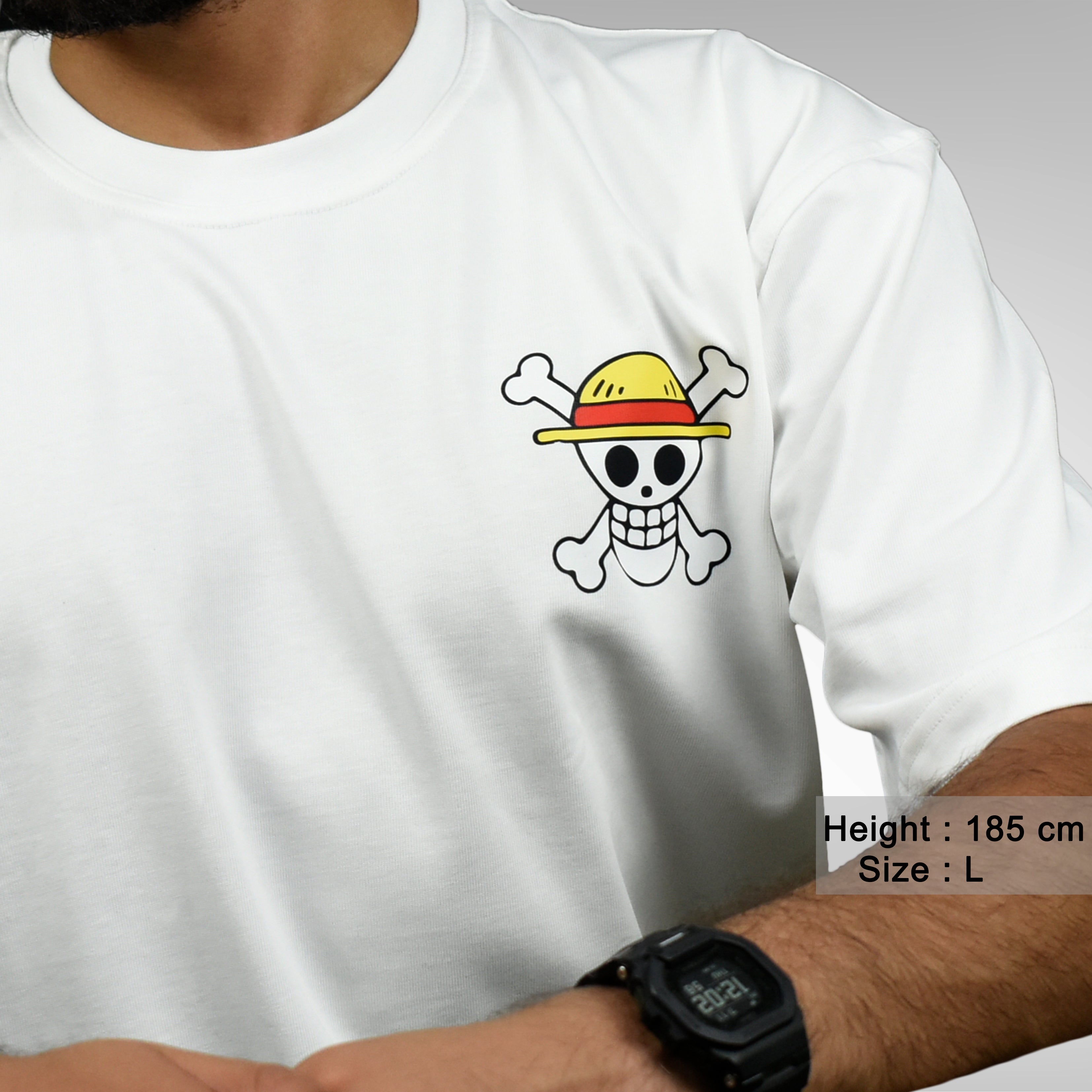 Luffy of Palestine Oversized T-shirt