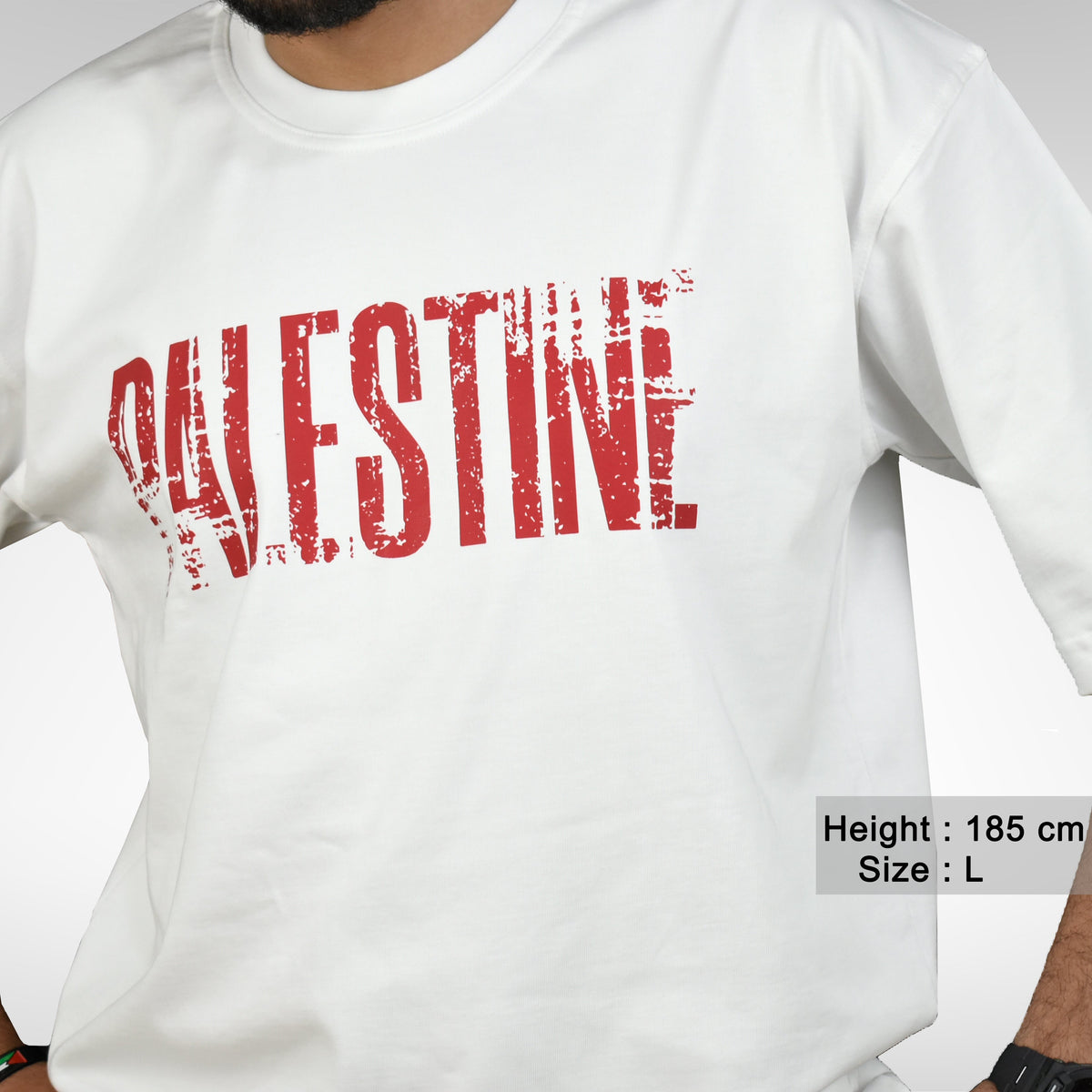 Palestine Resilience Oversized T-Shirt 