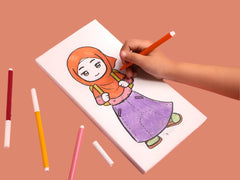 My Hijab Coloring Bag For Kids