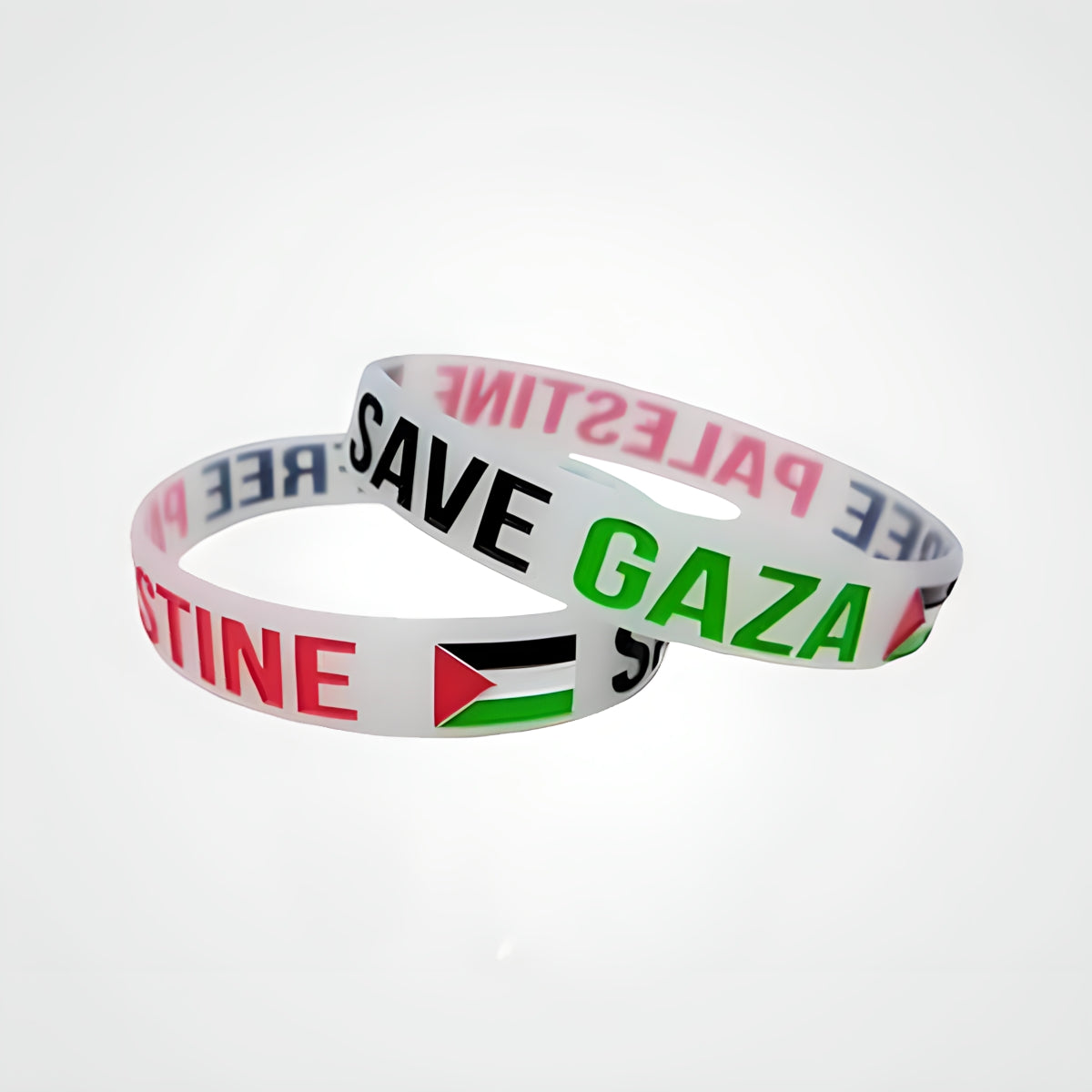 Palestine Rubber Bracelet 