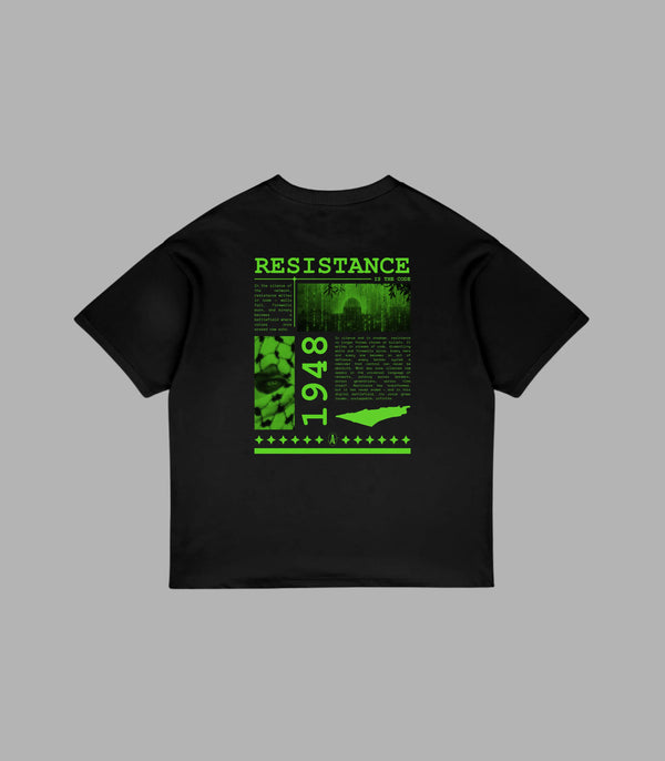 The Resistance Code Palestine Oversized T-Shirt