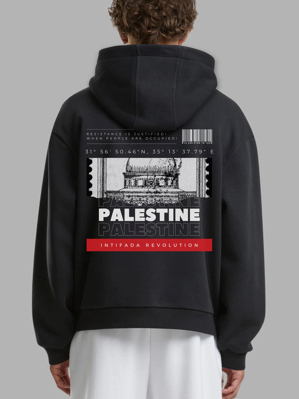 Palestine Coordinates Hoodie