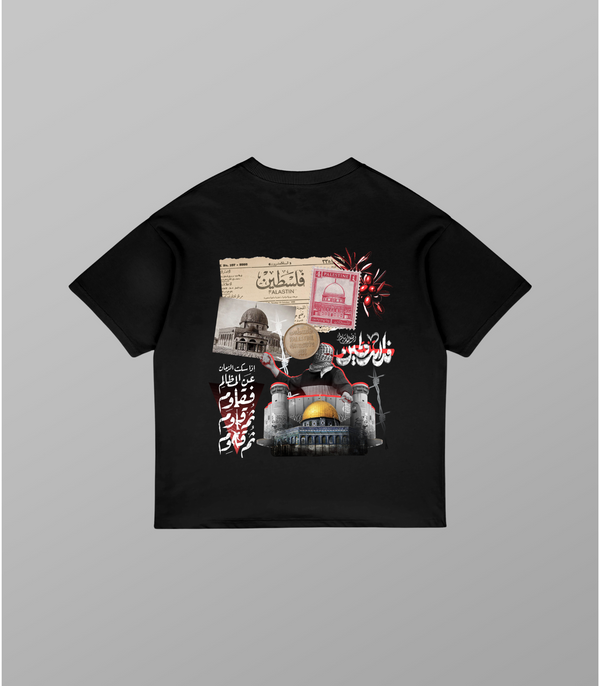 Echoes of Palestine over sized t-shirt