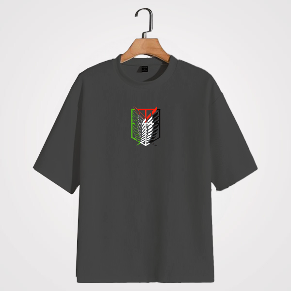 Attack on Titan Palestine Edition Oversized T-Shirt