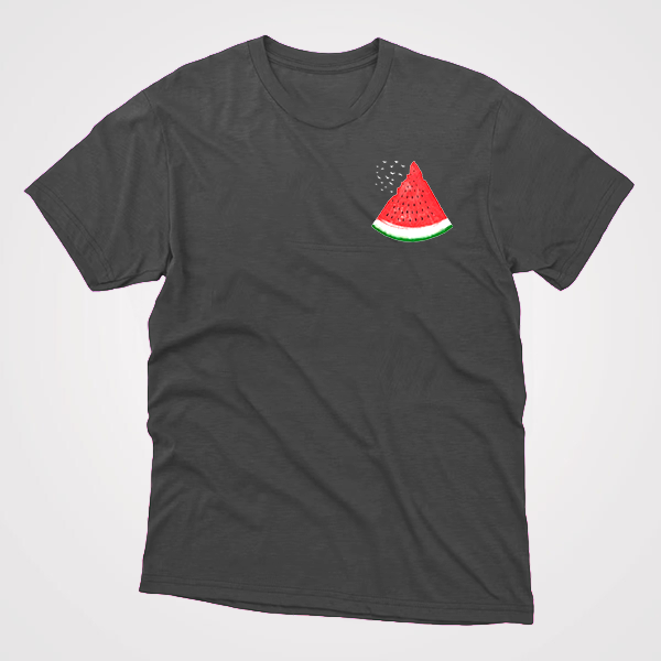 Freedom Palestine Watermelon & Birds Fit T-Shirt
