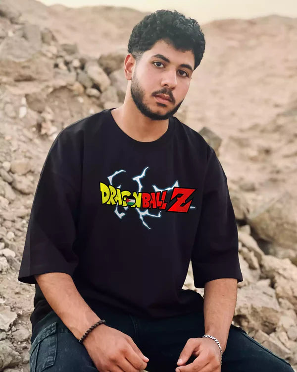 Dragon Ball Z Palestine Oversized T-shirt