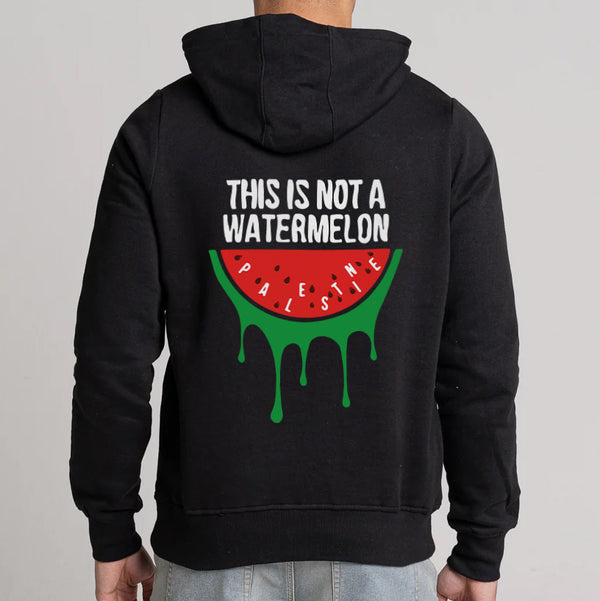 Dies ist kein übergroßer Kapuzenpullover mit Aufschrift „Watermelon Palestine“