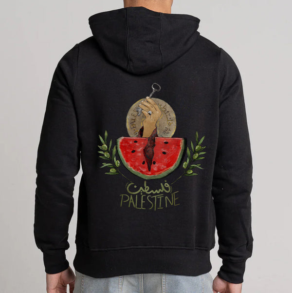 Übergroßer Hoodie „Heritage Palestine“