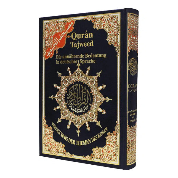 Tajweed and Memorization Quran - English,German,French Translation