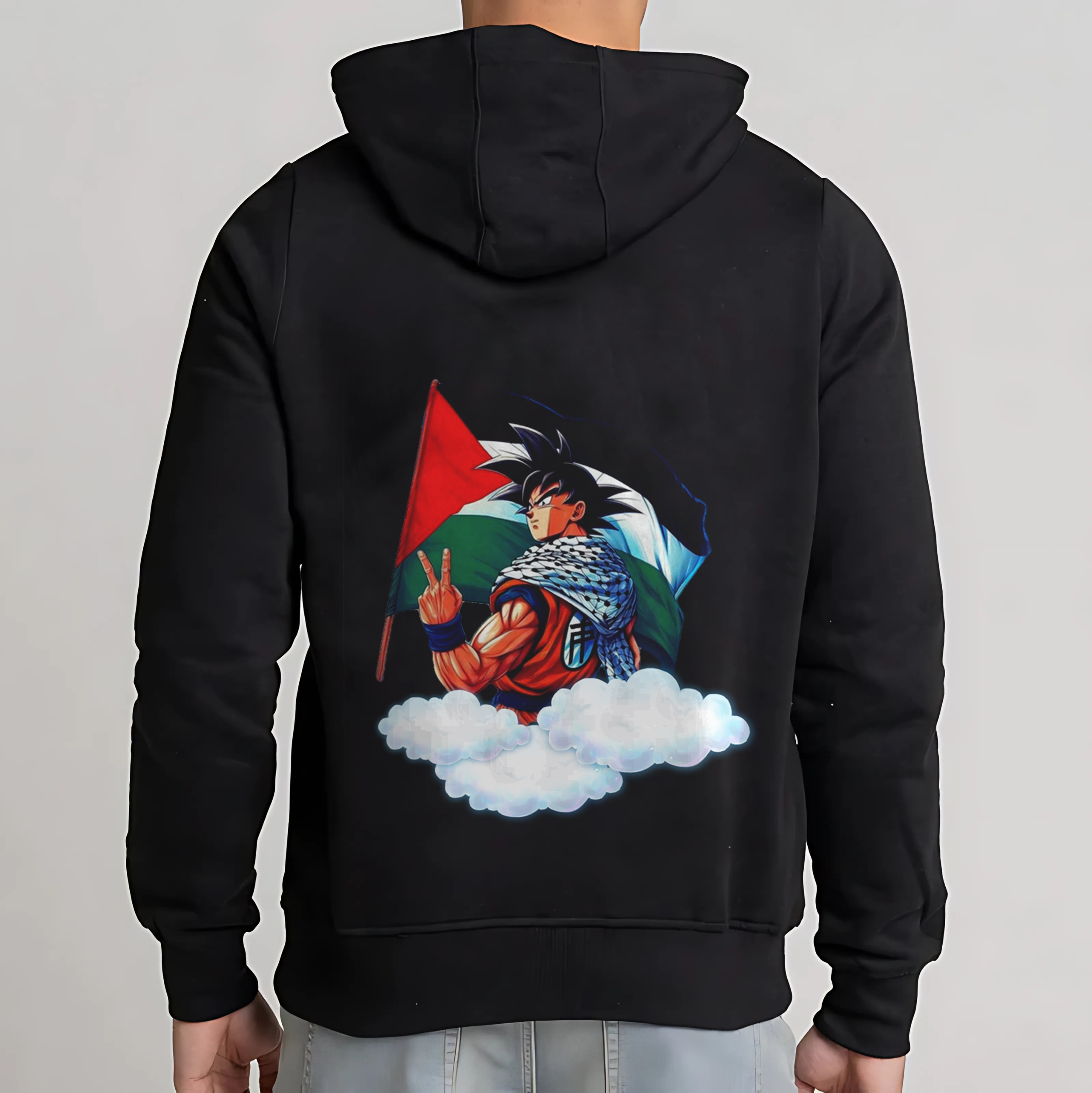 Dragon Ball Z Palestine Edition Hoodie