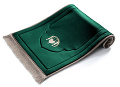 Emerald Green Embroidery Prayer Mat