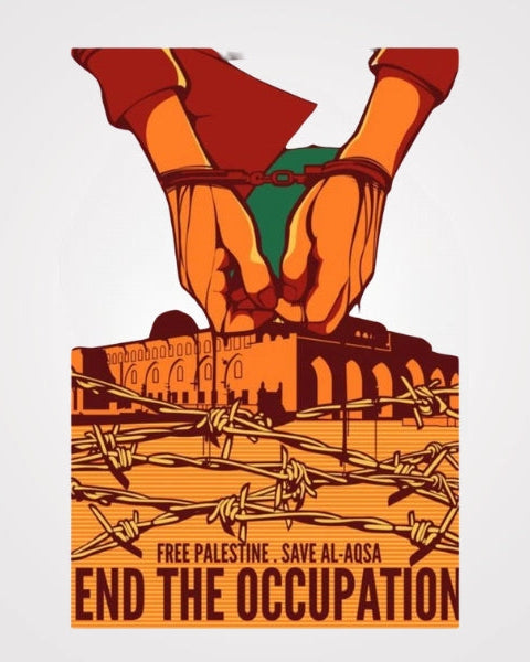 End the Occupation Sticker