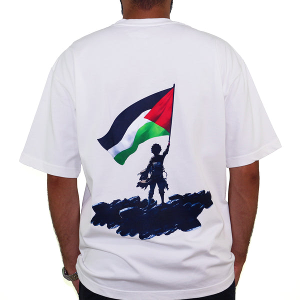 Attack on Titan Palestine Edition Oversized T-Shirt