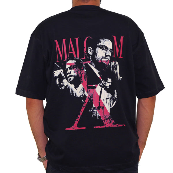 Übergroßes T-Shirt von Malcolm X