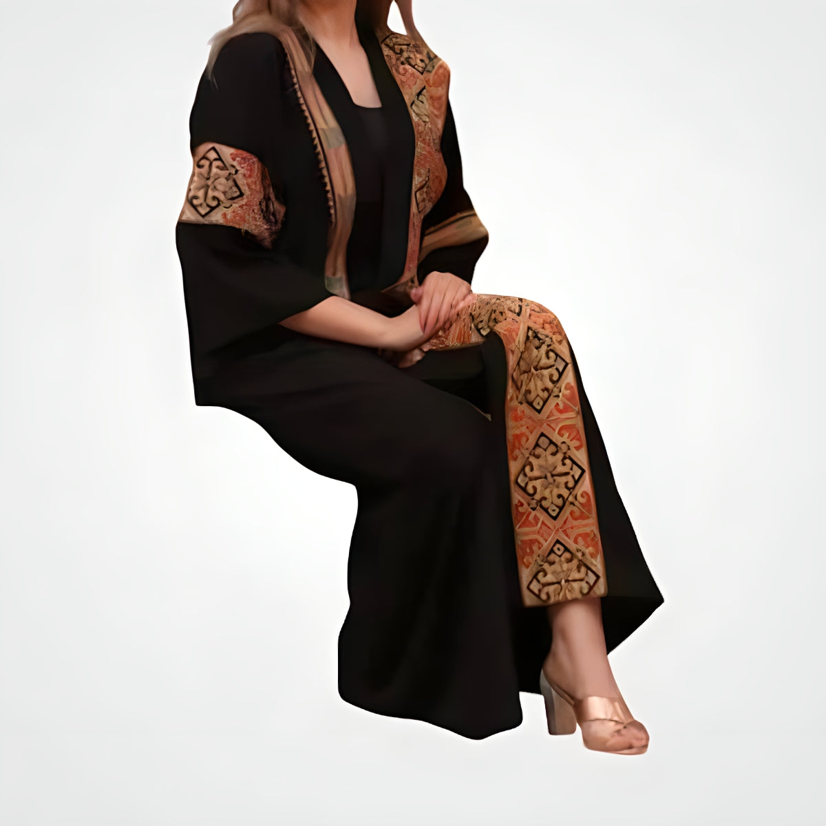 Laila Abaya Crepe