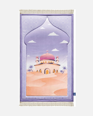 Mauve Sahara Mosque Junior Prayer Mat