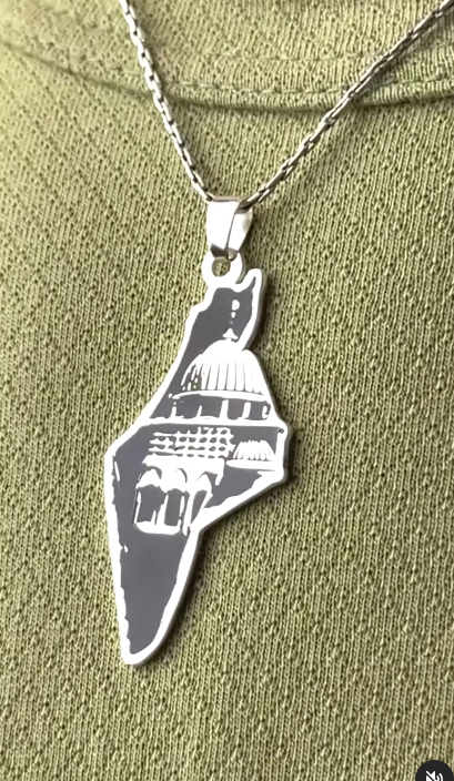 Necklace with Symbols of Palestinian