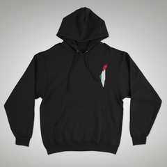 Palestine Flag Map Hoodie 