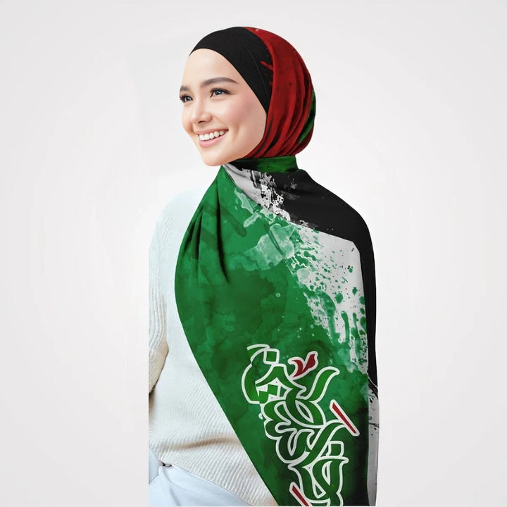 Palestinian Flag Scarf