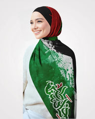 Palestinian Flag Scarf