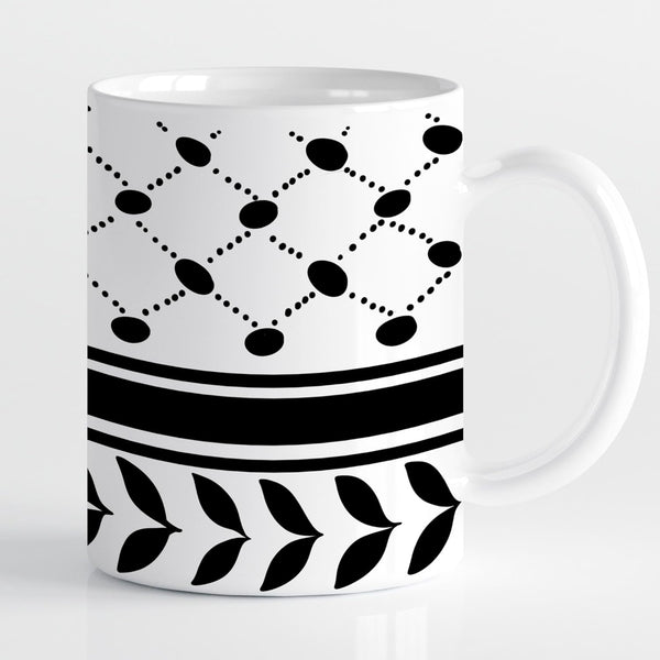 Palestinian Keffiyeh Mug