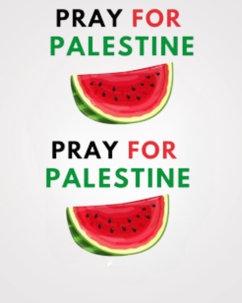 Pray for Palestine Sticker