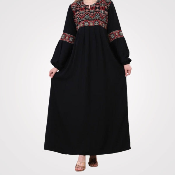 Qamar Abaya Crepe