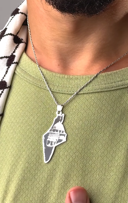 Necklace with Symbols of Palestinian