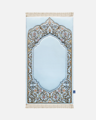 Soft Golden Arch Premium Prayer Mat