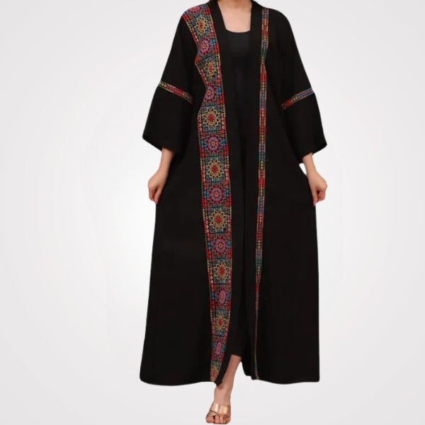 Dalida Abaya Crepe - Palestinian Abaya