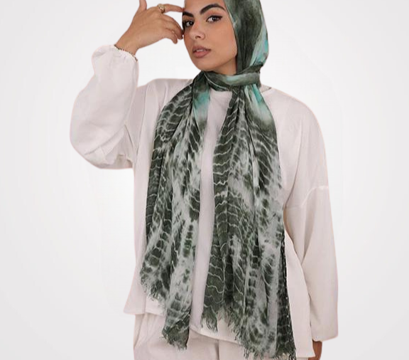 Marble Cotton Scarf