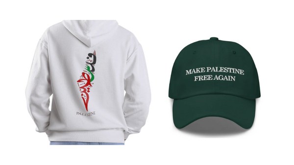 Palestine Hoodie and Cap