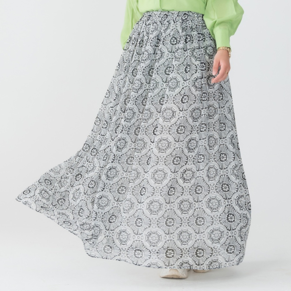 Nesma Skirt with Mandela Spectrum Pocket