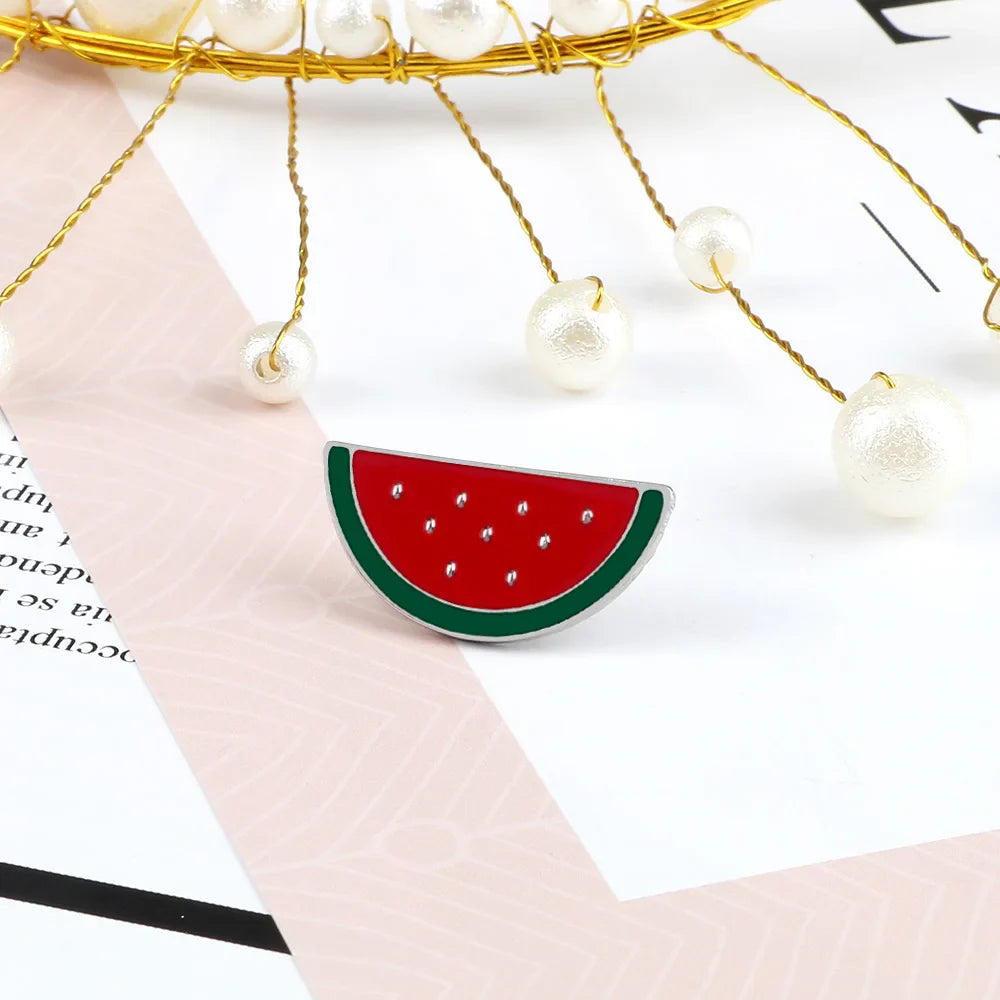 Watermelon Brooch Pin