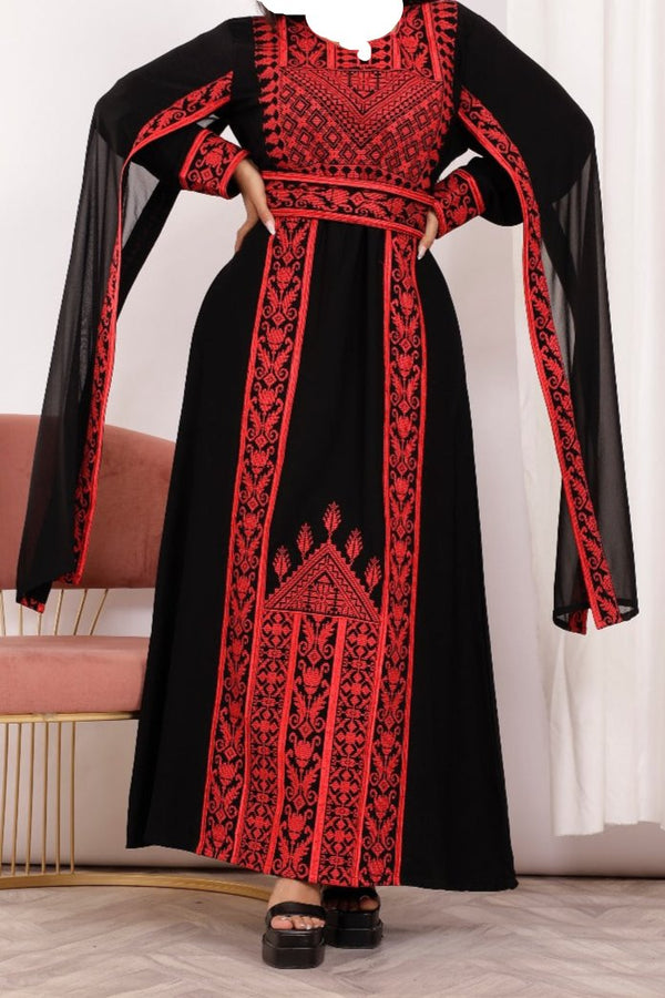 Palästinensische bestickte Abaya