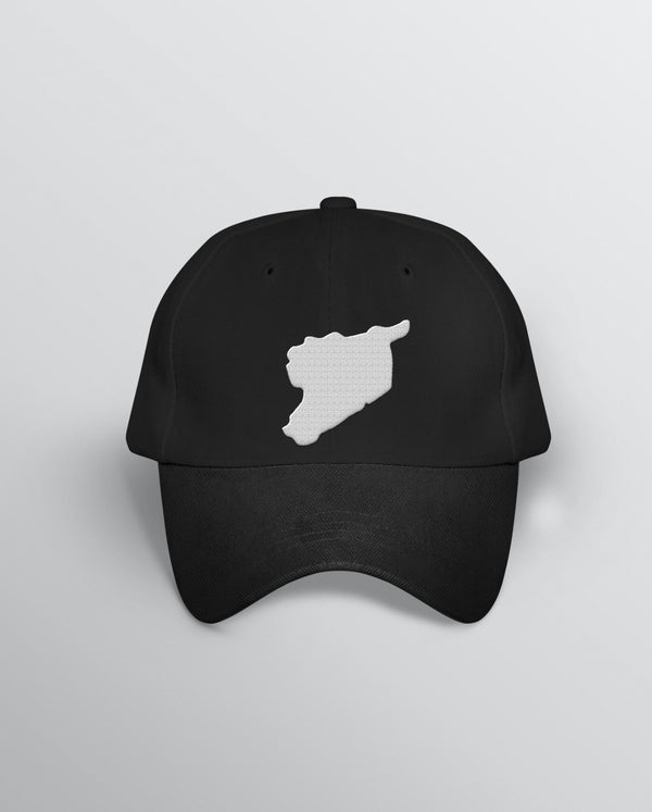 Syria Map Embroidered Cap