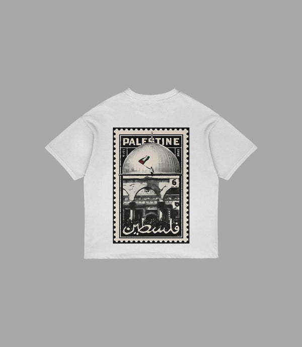 Palestine Stamp Oversized T-Shirt