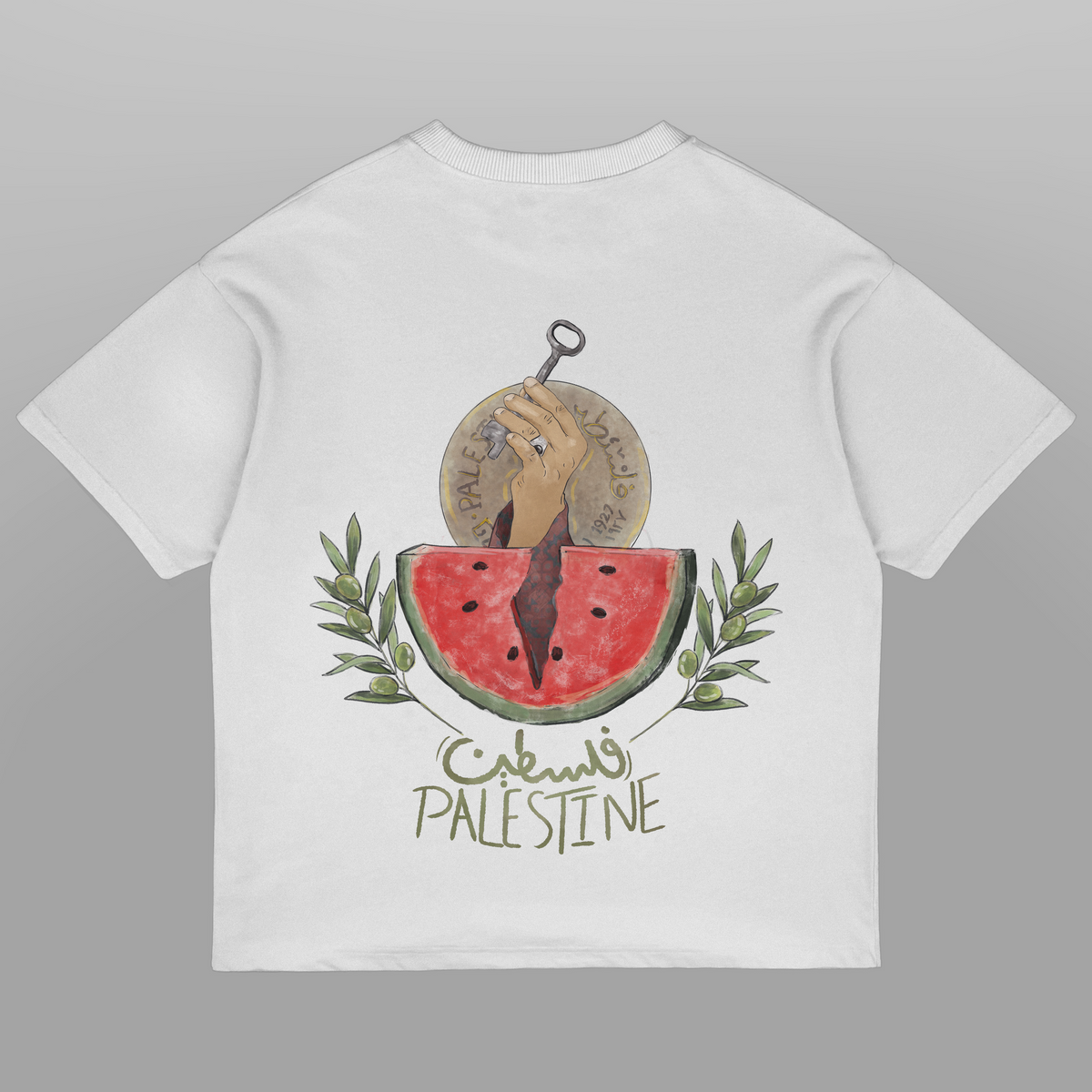 Heritage Palestine Oversized T-Shirt