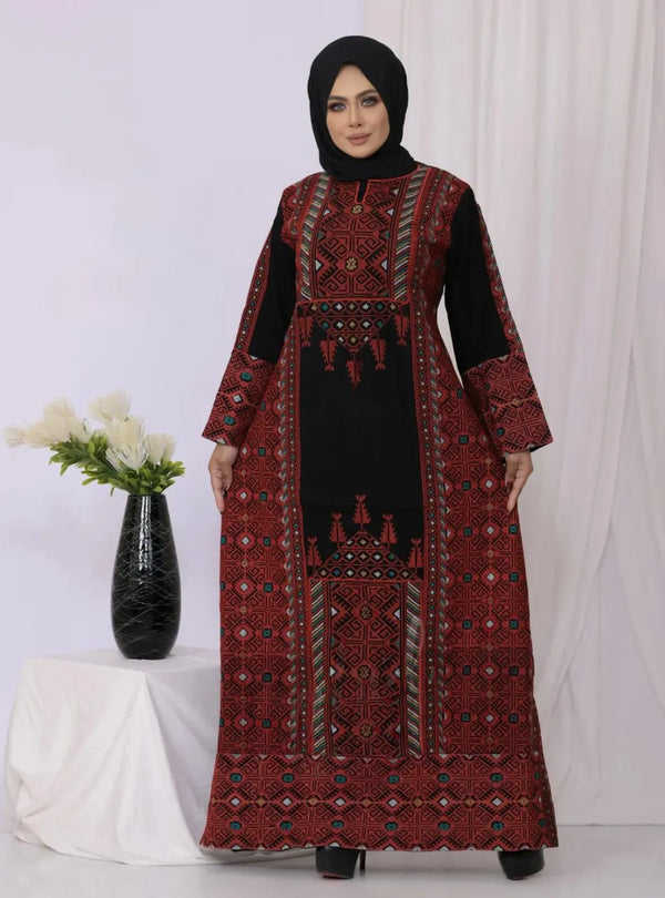 Palestinian Abaya-Sinai Pattern