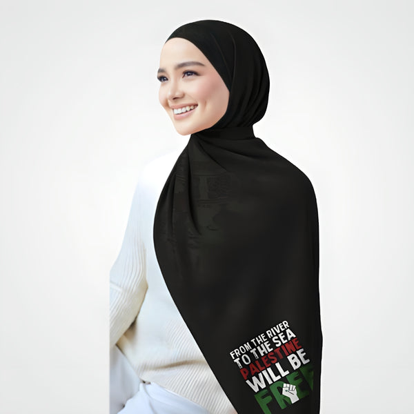طرحة حجاب " فلسطين ستكون حرة"