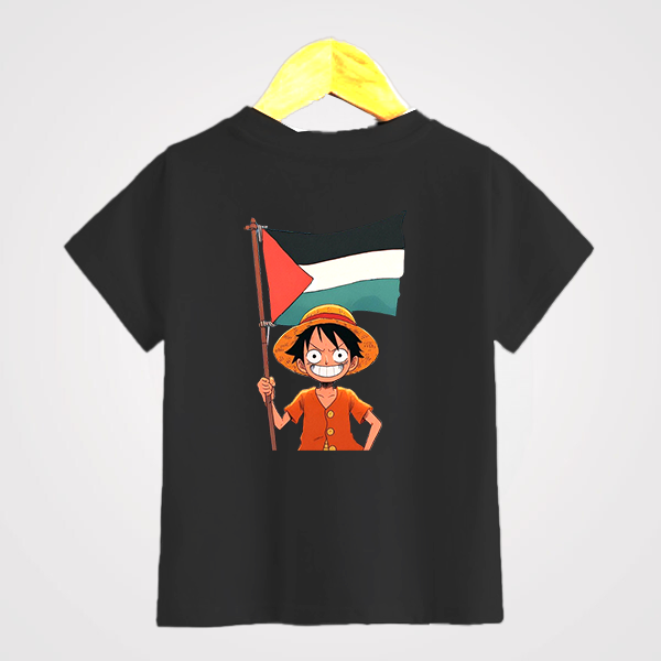 Luffy de Palestine T-shirt enfant