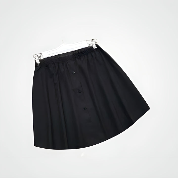 Farah Buttoned Short Skirt