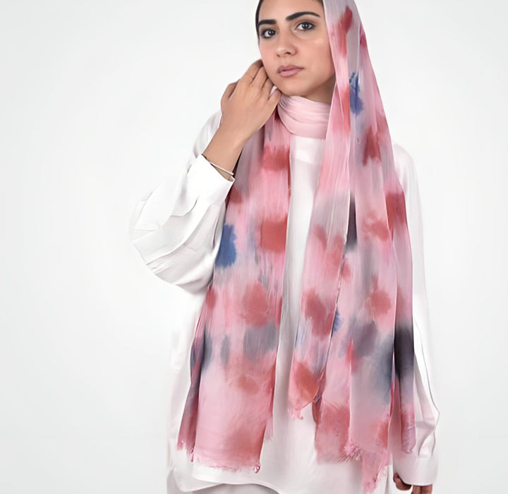 Tie Dye Cotton Scarf