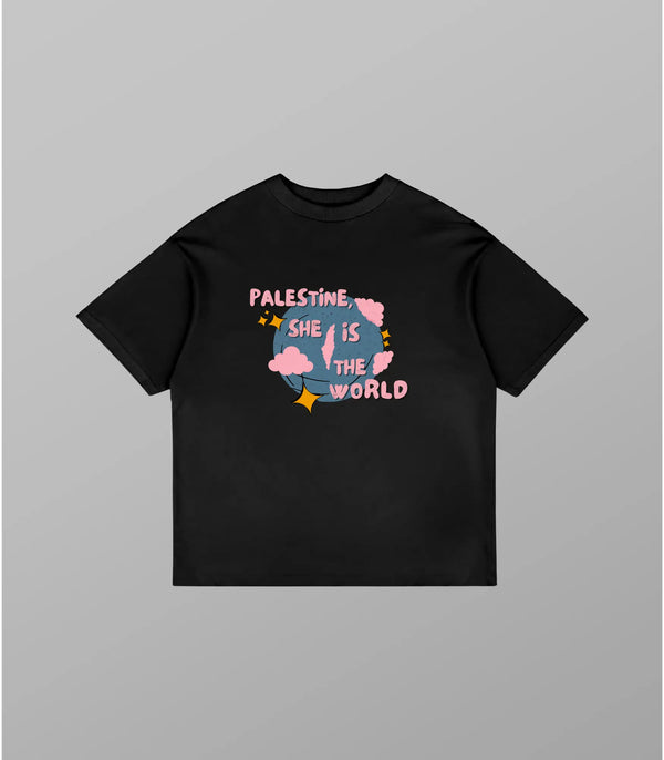 She is the World Oversized T-Shirt