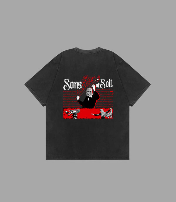 Sons of Soil Ventage Oversized T-Shirt