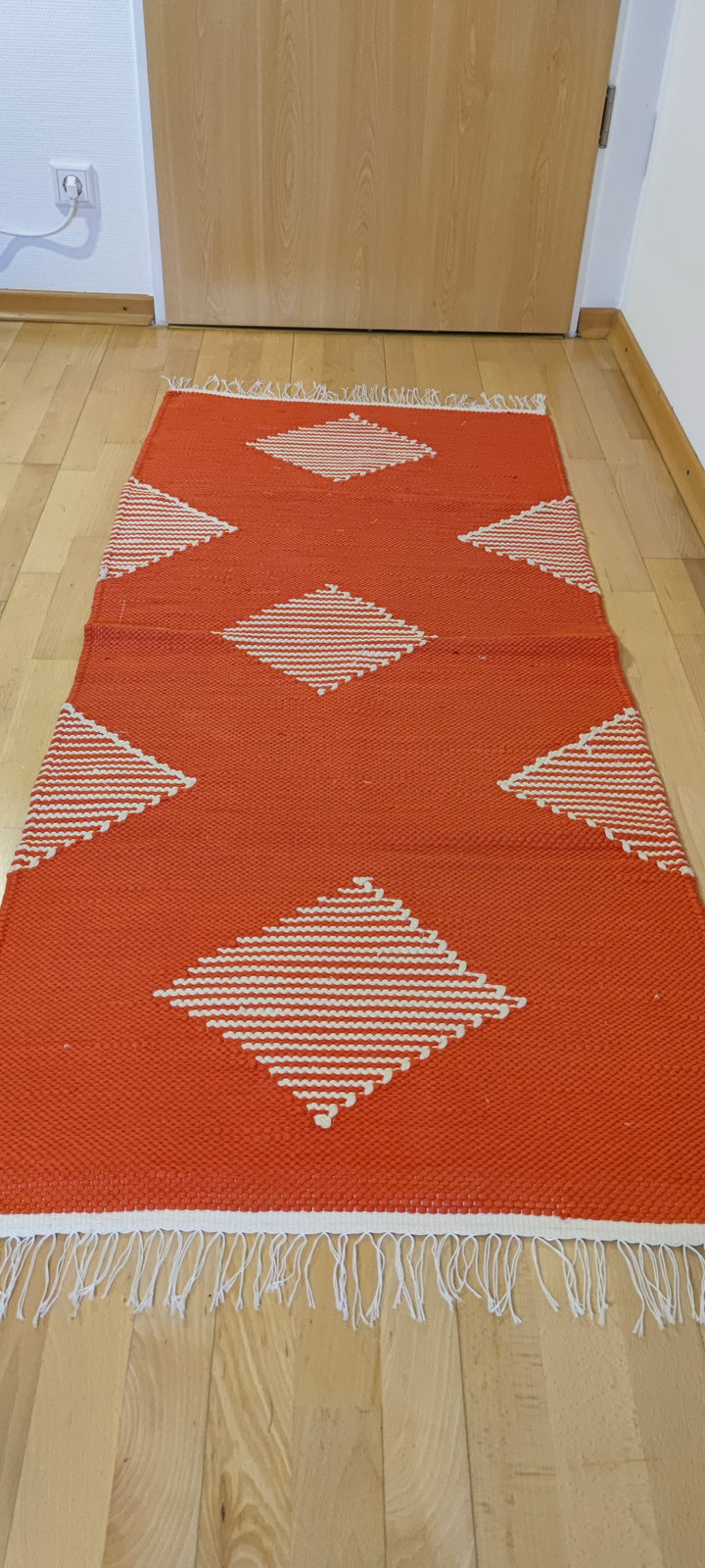 Woven Rug - Triangles Frame