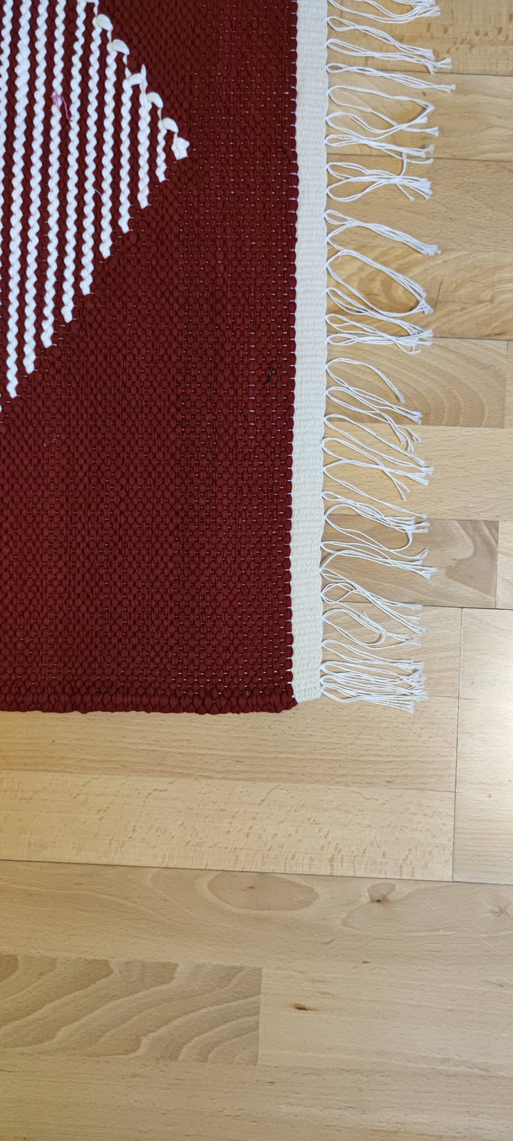 Woven Rug - Triangles Frame