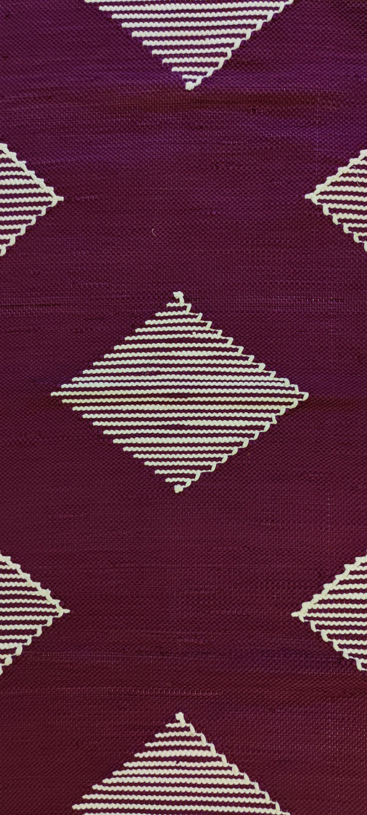 Woven Rug - Triangles Frame